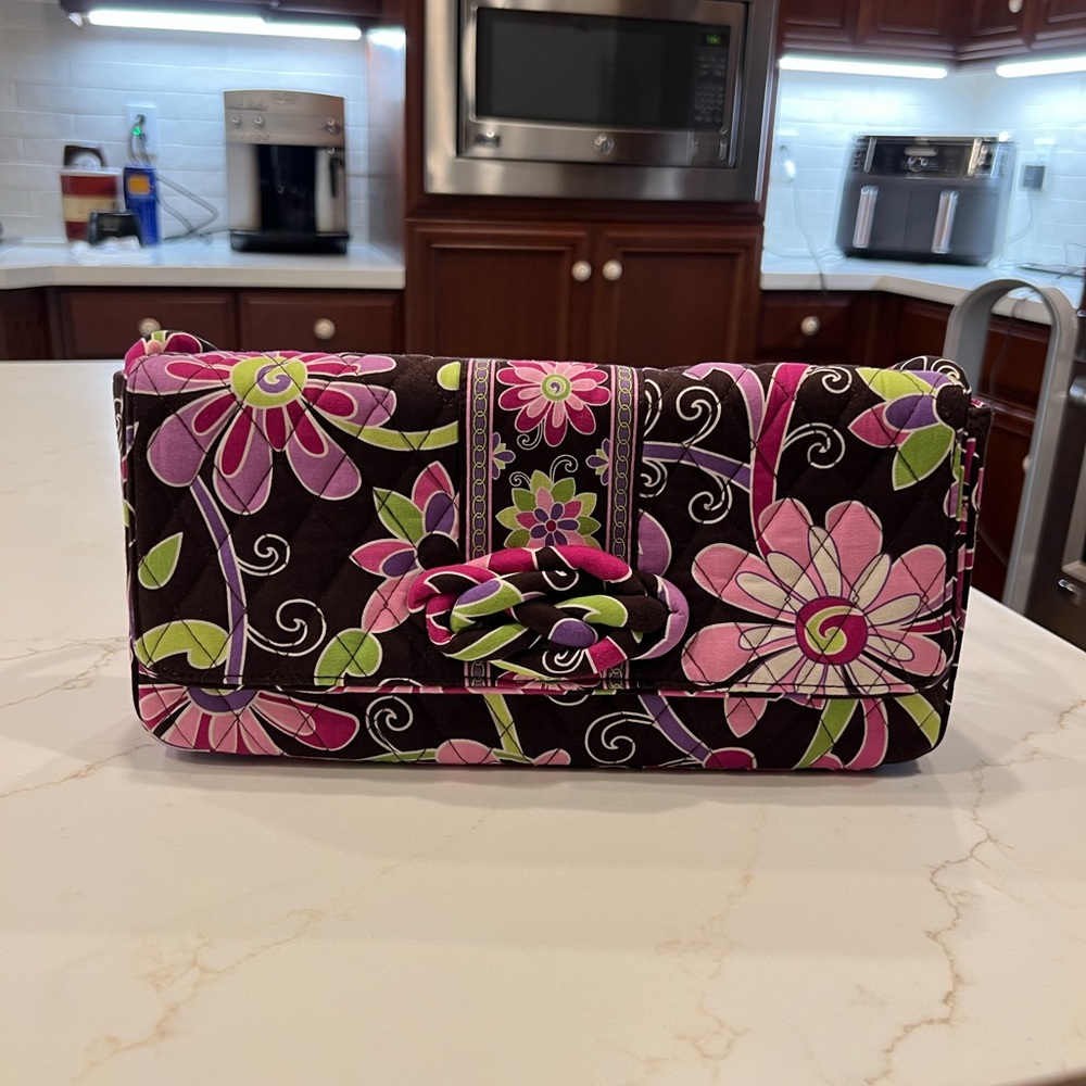 Vera Bradley shoulder bag, floral pattern, new with tags